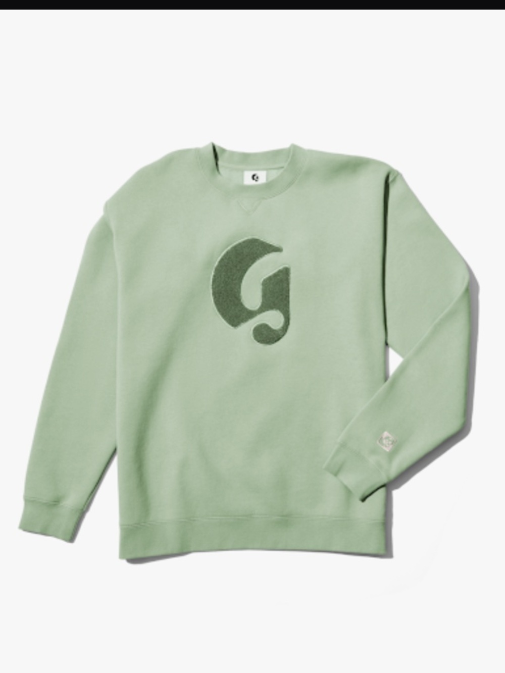 Glossier Green Crewneck